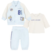The Marc Jacobs Baby Trousers+Tshirt+Cardigan Set