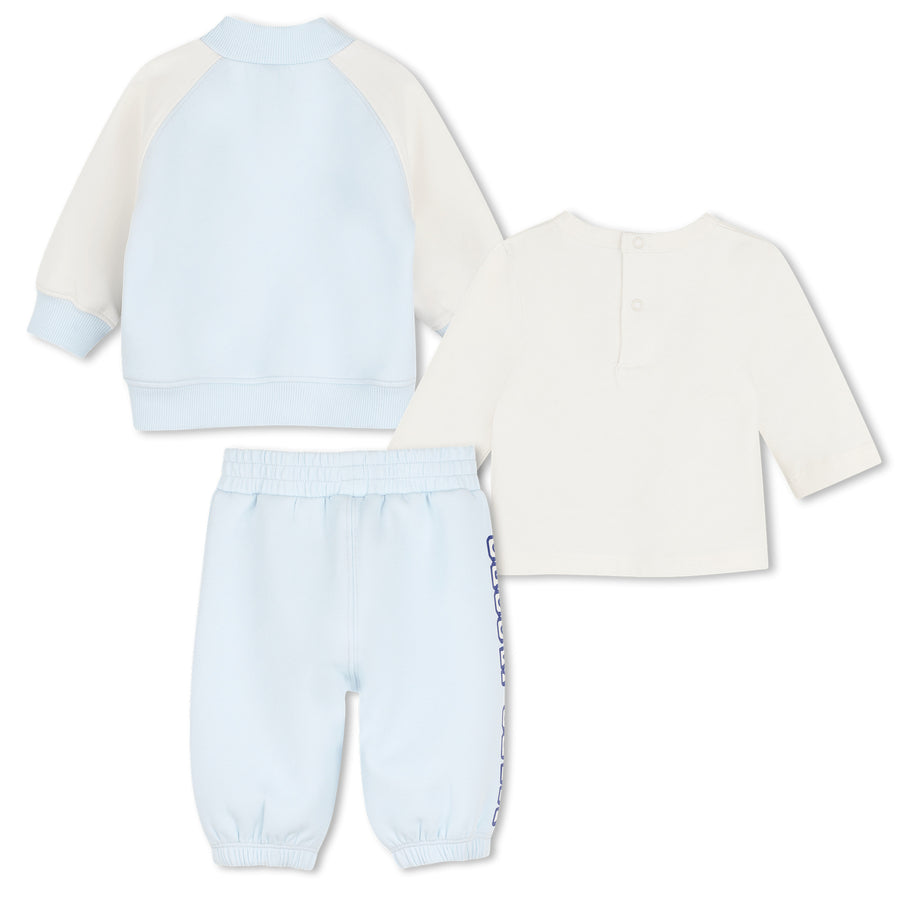 The Marc Jacobs Baby Trousers+Tshirt+Cardigan Set