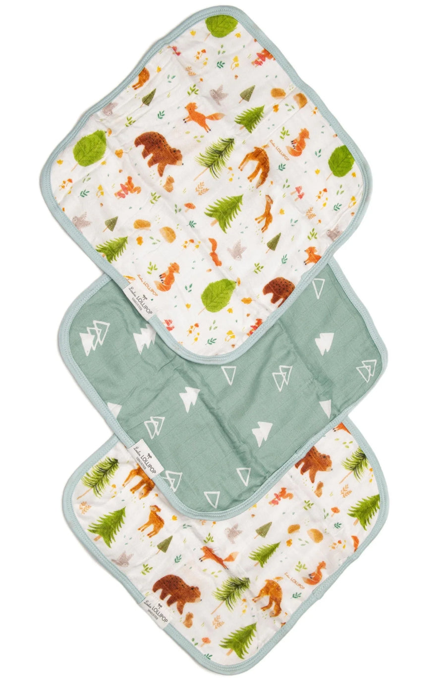 Loulou Lollipop Washcloth 3 pieces Set