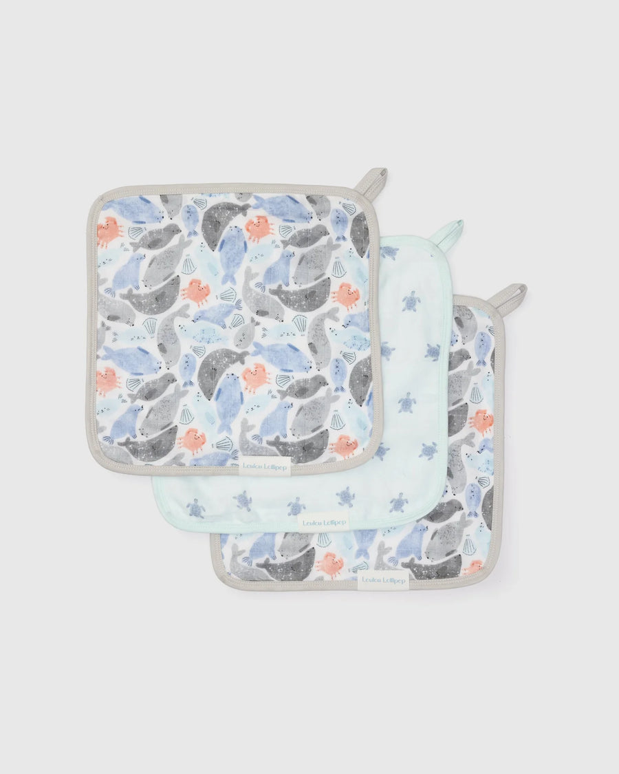 Loulou Lollipop Washcloth 3 pieces Set