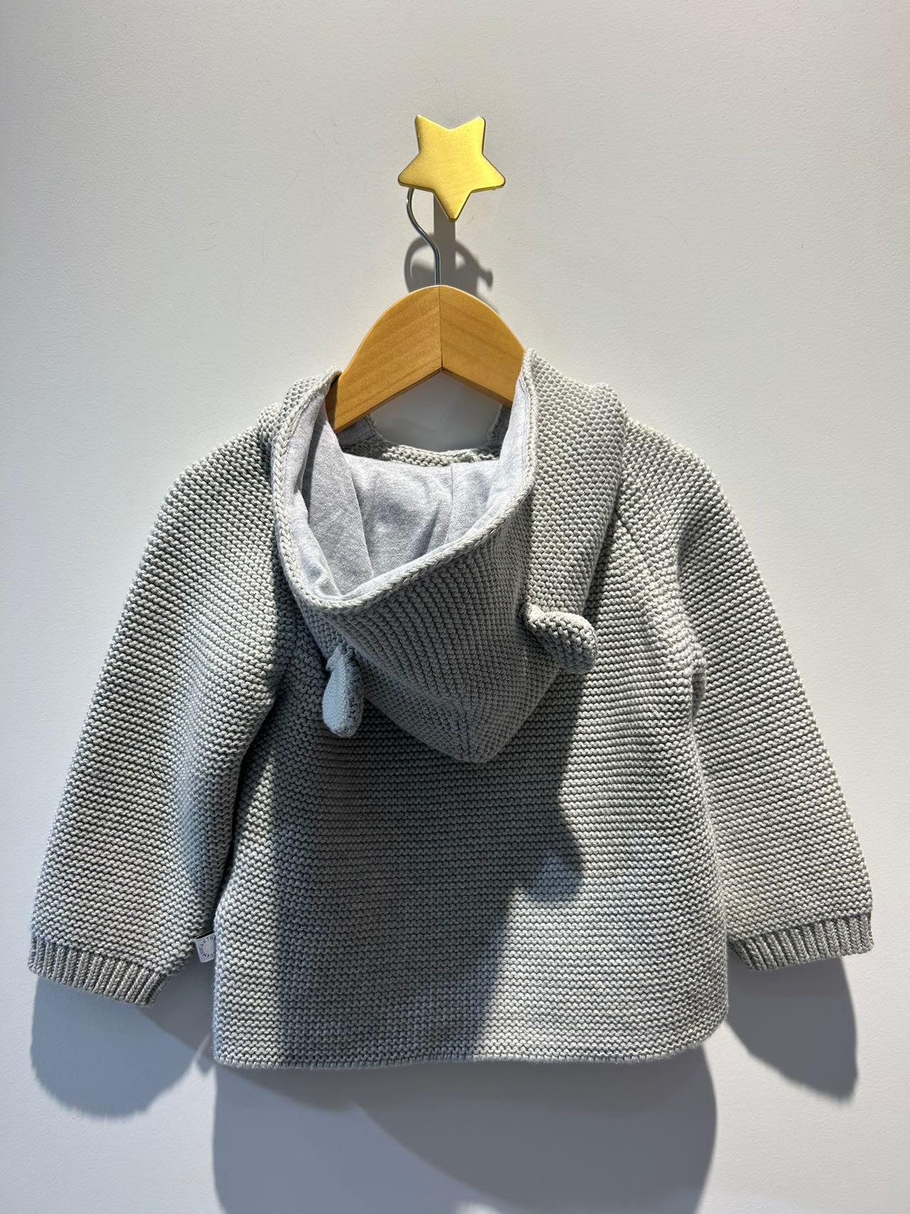 Stella Mccartney Baby Knit Hooded Cardigan