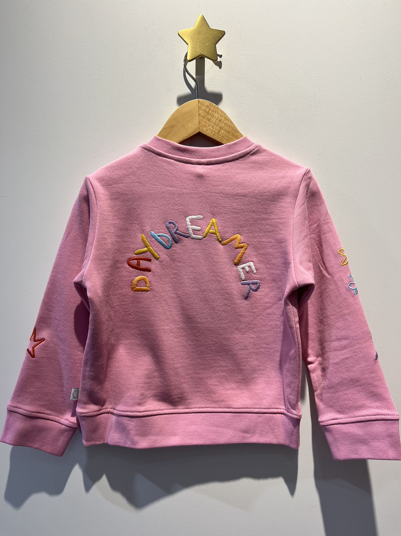 Stella McCartney Baby Girl Sweatshirt with Daydream Scribble Embro