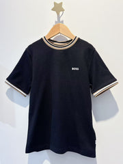 Boss Mini Me Black Contract Necklace SS Tee