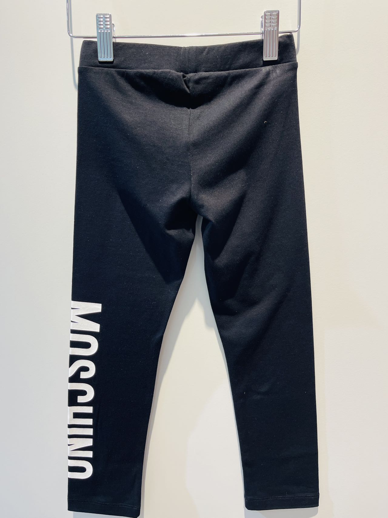 Moschino Girls Leggings with Logo Text