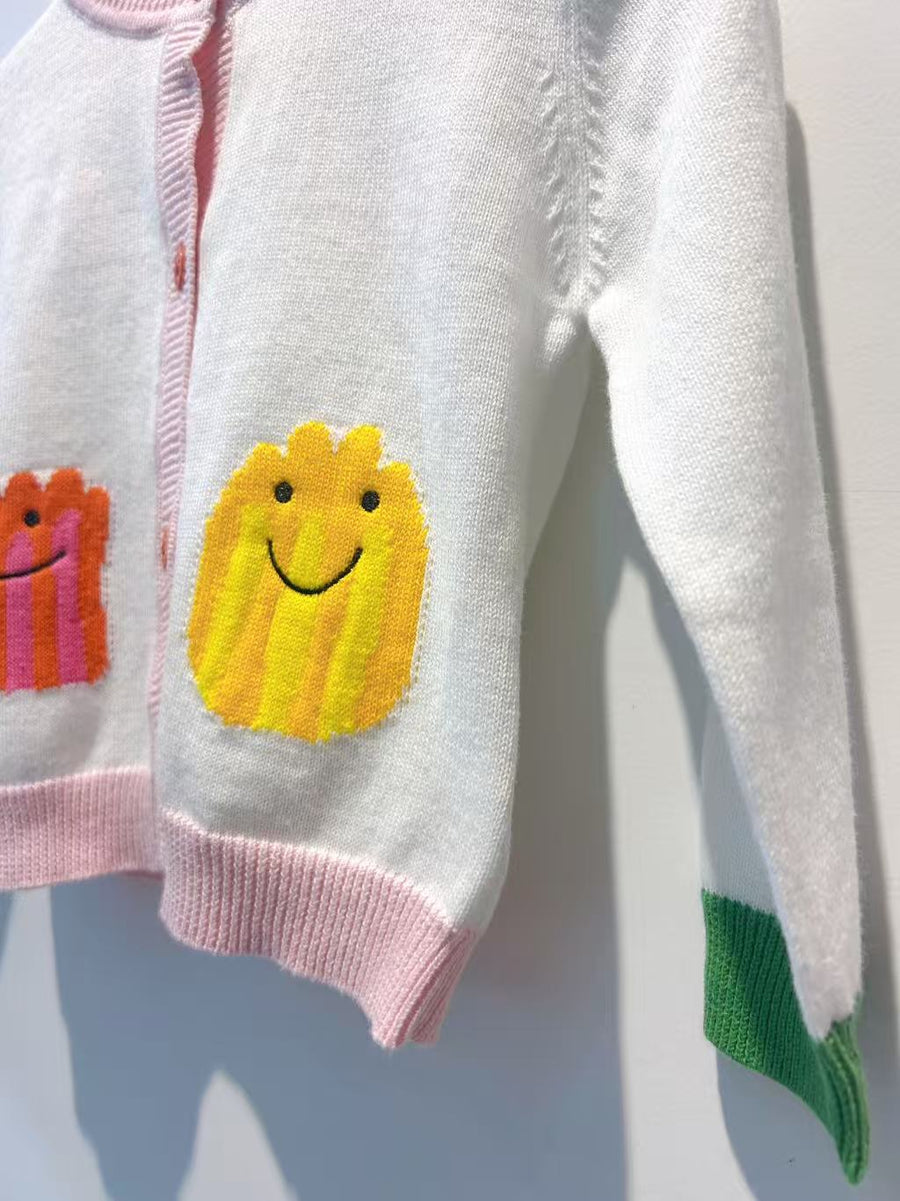 Stella McCartney Baby cotton and wool cardigan