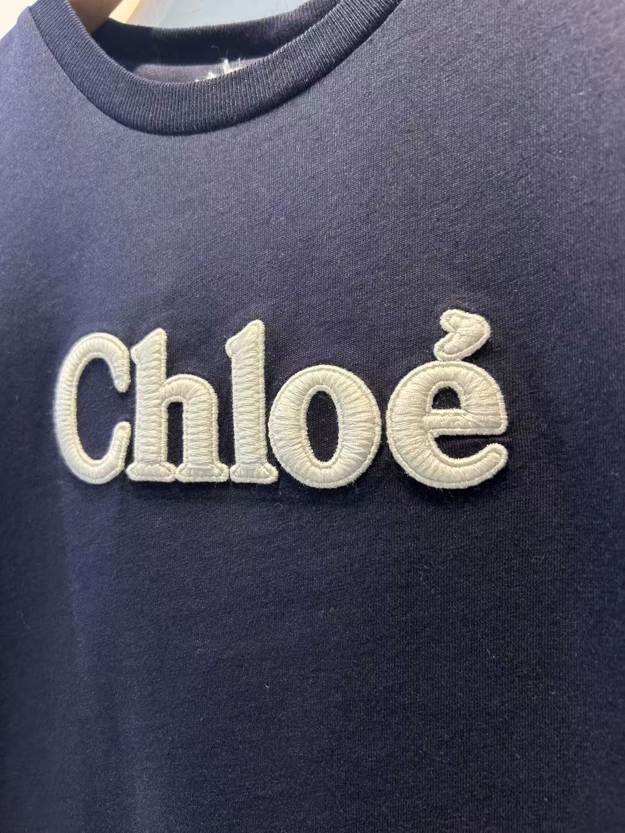 Chloe Short Sleeve Logo T Shirt