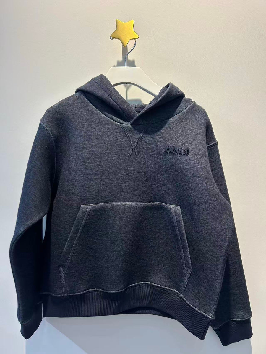 Mackage DRU Ready to Wear Hoodie Navy Melange