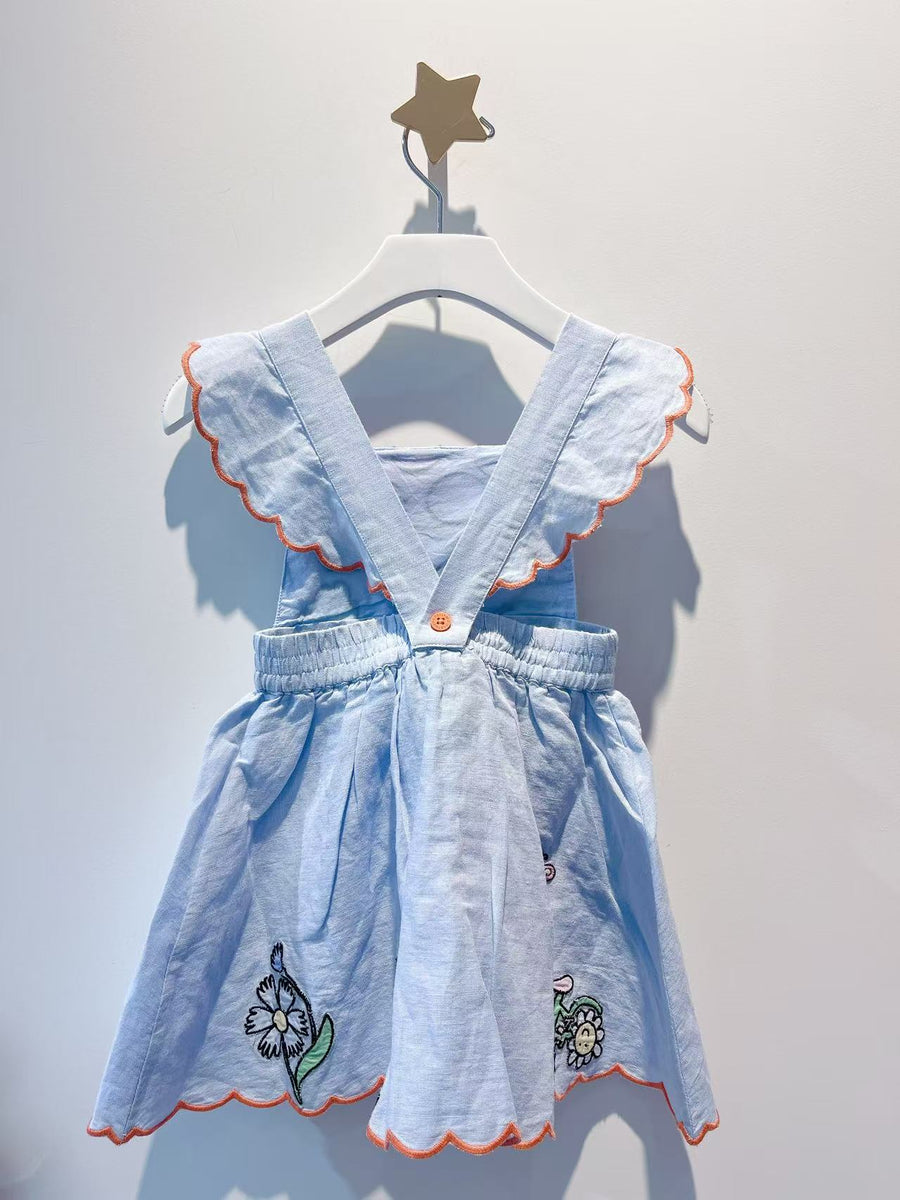 Stella Kids Fairy Embroidered Sleeveless Dress
