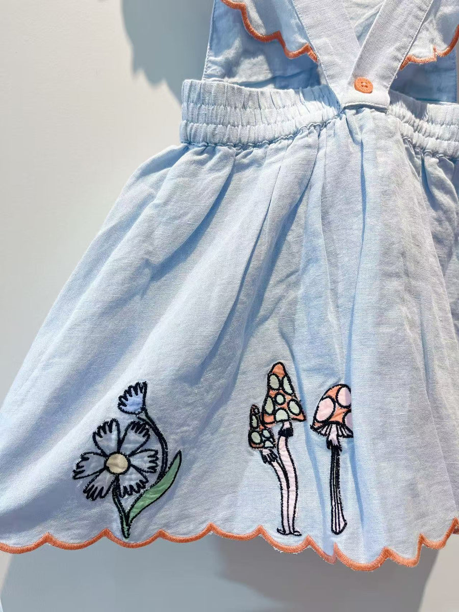 Stella Kids Fairy Embroidered Sleeveless Dress