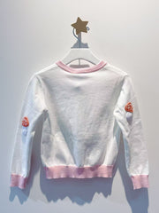 Stella Kids Girl Mushroom Crochet Cardigan