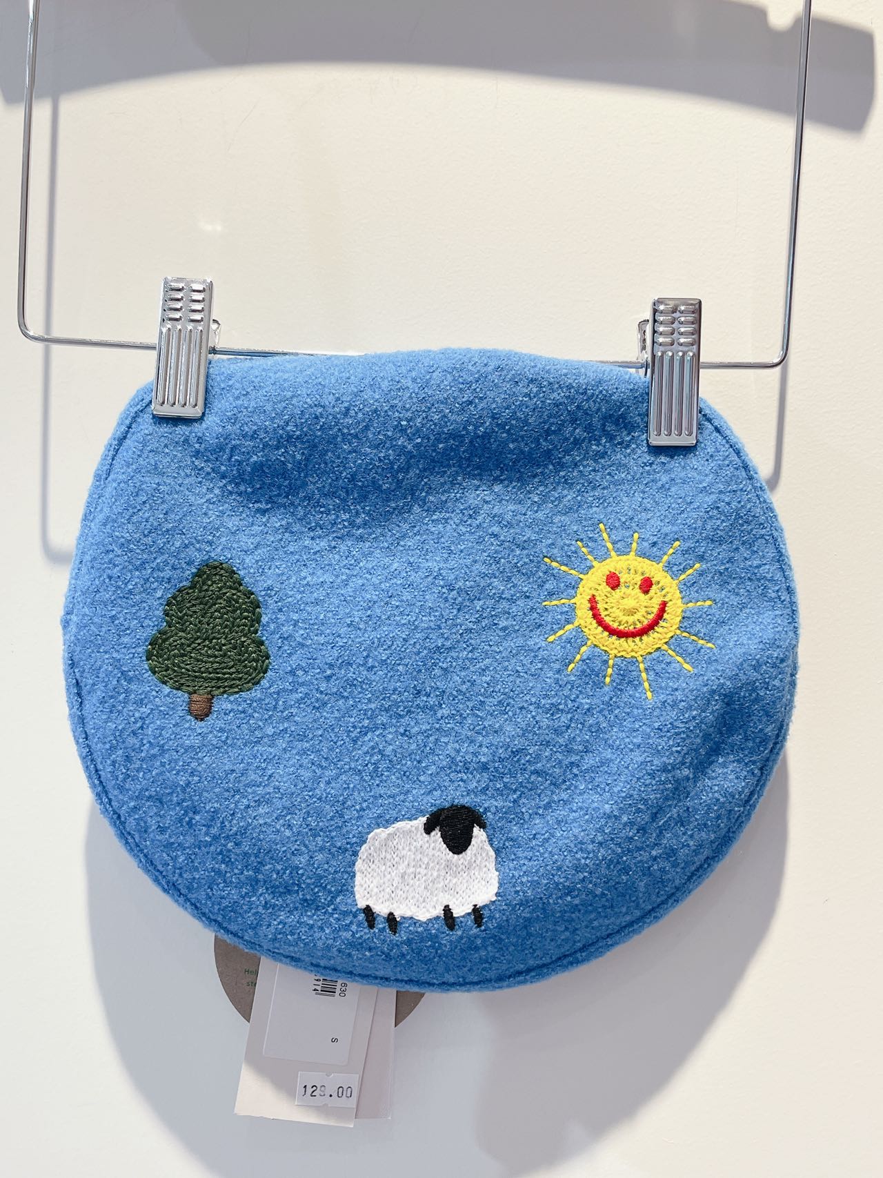 Stella McCartney Girls Sky Blue Beret