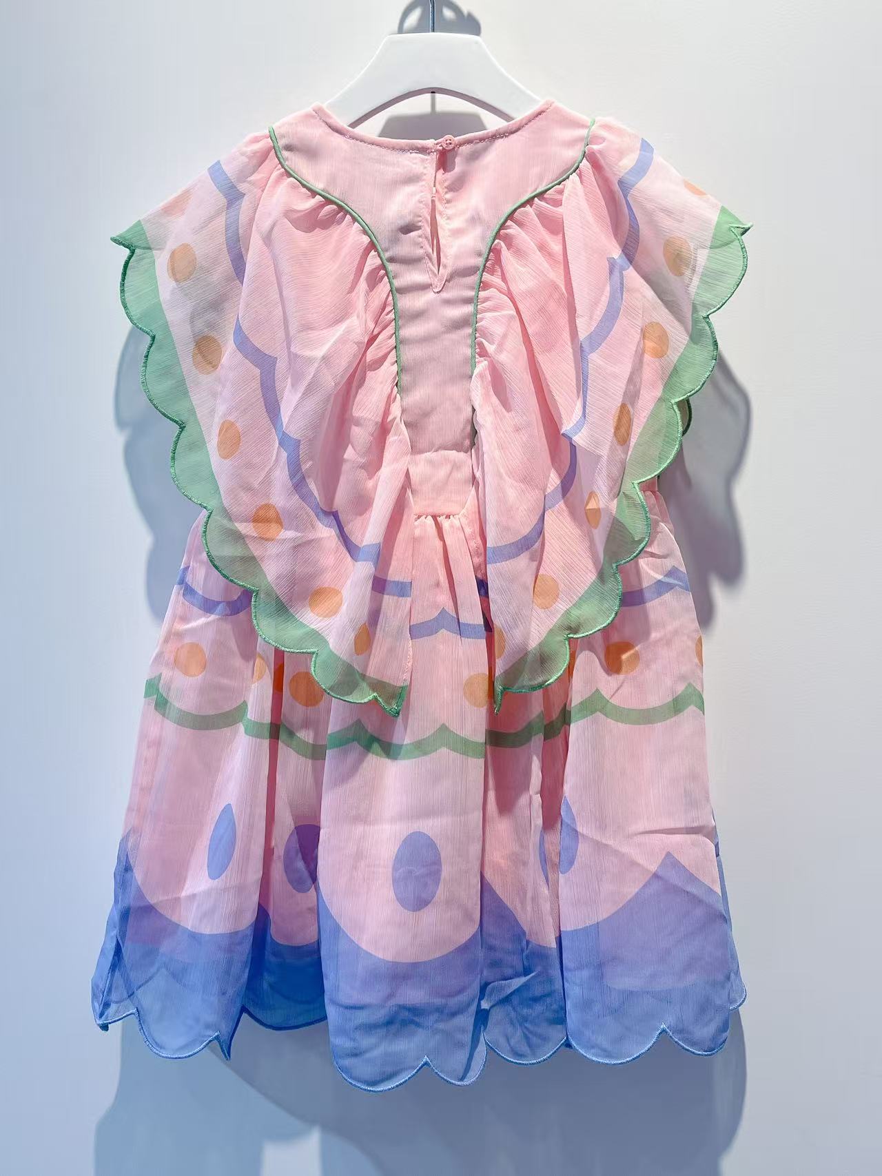 Stella Kids Girls Pink Chiffon Fairies Dress