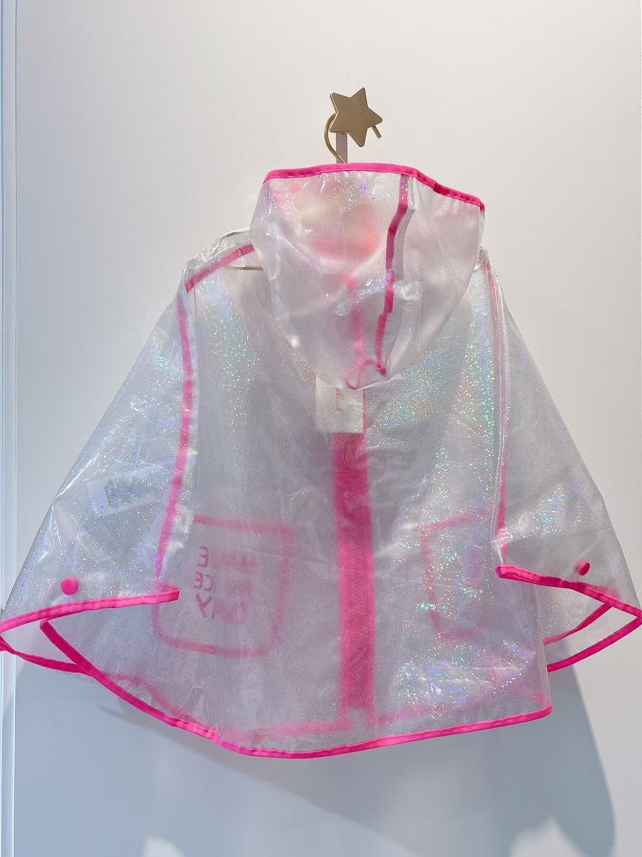 Billieblush Baby Girls Hooded Rain Coat