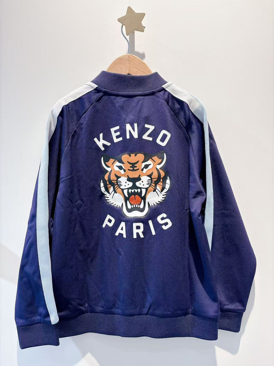 Kenzo Kids Tiger Head-print Track Jacket
