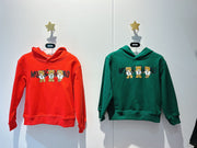 Moschino Kids Logo-Print Cotton Hoodie