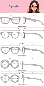 Babiator Non-Polarized Keyhole Sunglasses Mint to Be (Includes MicrofiberPrinted Bag)