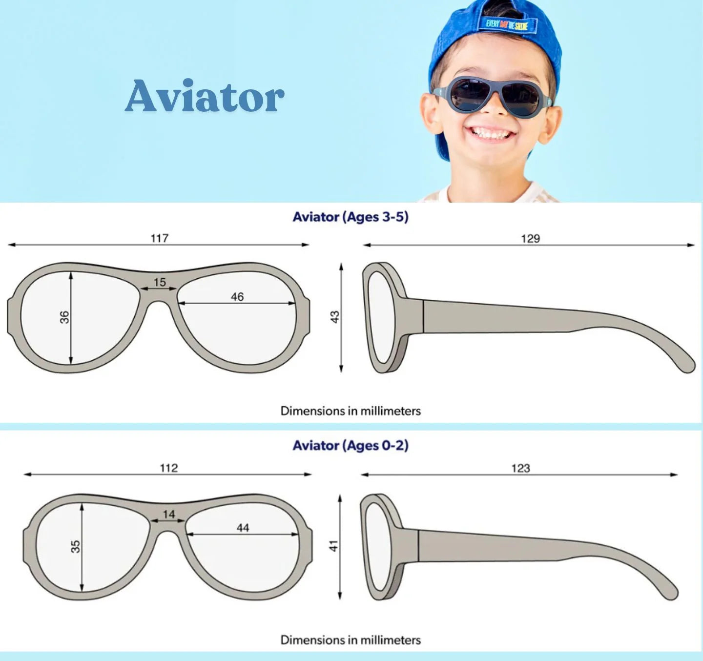 Babiator Core Solid Aviator Non-Polarized Sunglasses Black Ops