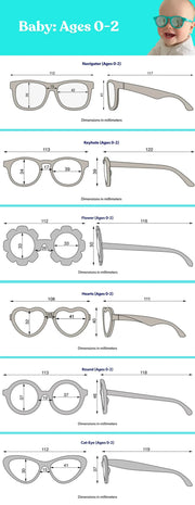 Babiator Non-Polarized Keyhole Sunglasses Mint to Be (Includes MicrofiberPrinted Bag)