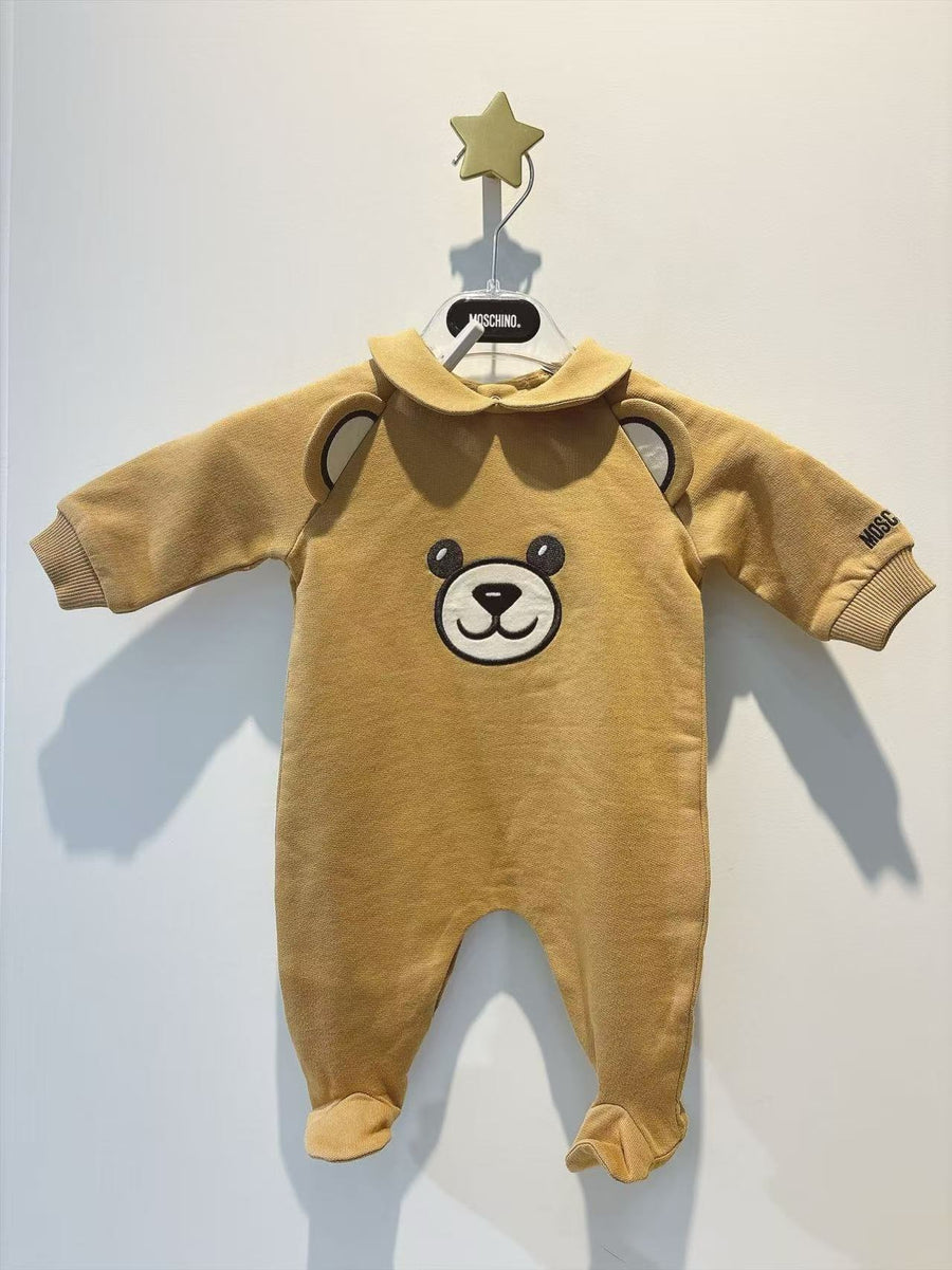 Moschino Baby LS Bear Footie Gift Box Set