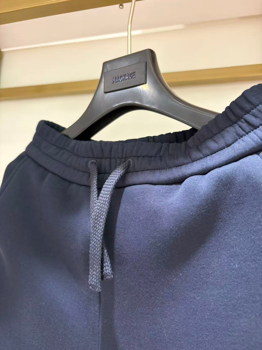 Mackage ARCHER Double-face jersey sweatpants Marine Blue