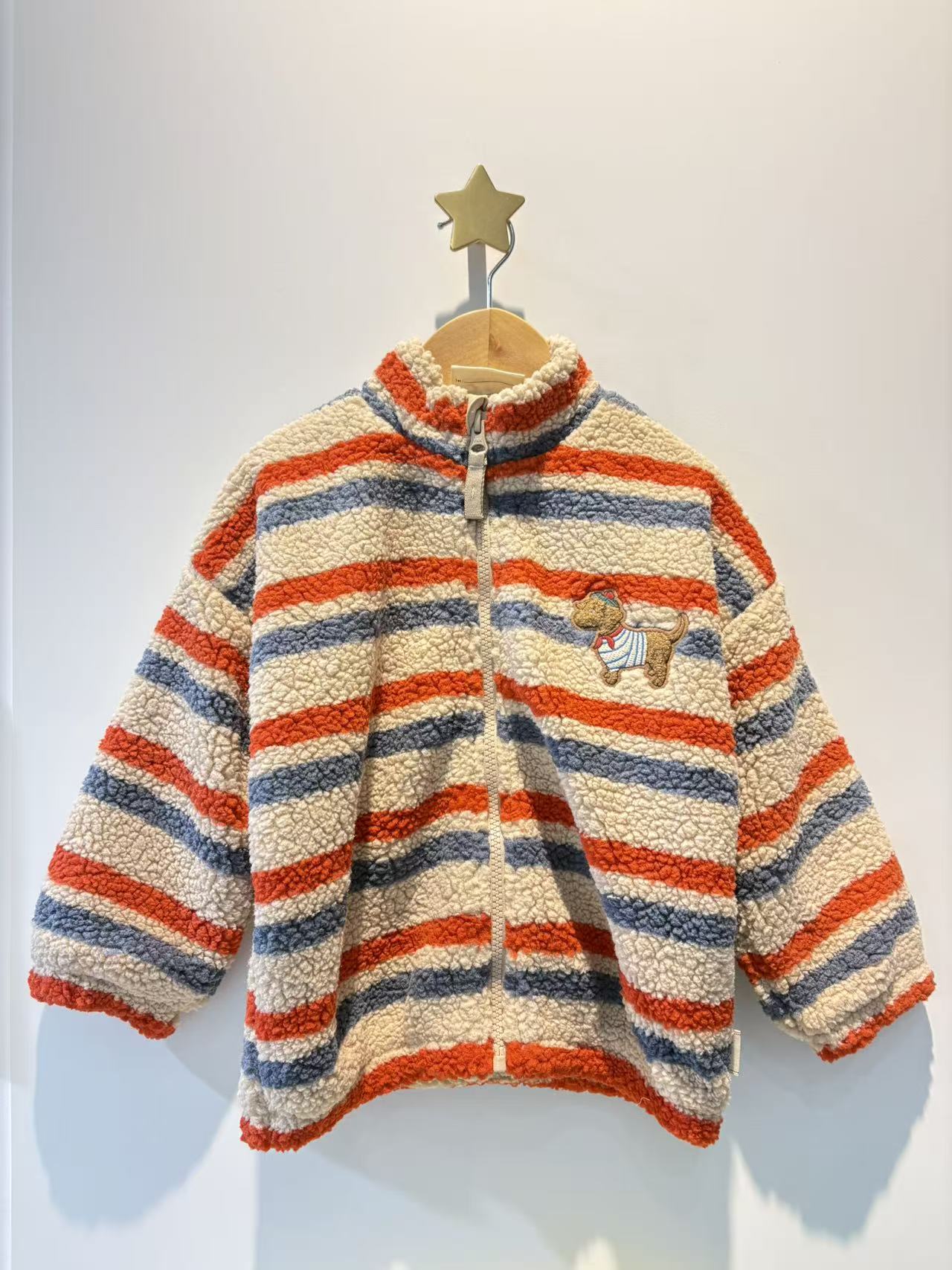 Konges Slojd JODY EMBROIDERY TEDDY JACKET GRS