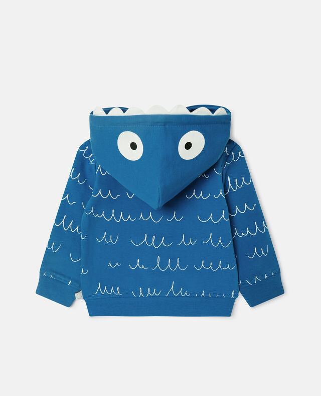 Stella McCartney Kids Monster Graphic Full-Zip Hoodie and Jogging Set