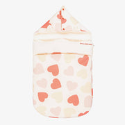 Billieblush Baby Girls Ivory Cotton Hearts Nest (84cm)