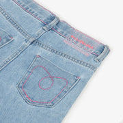 Billieblush Girls Blue Denim Pants With Words