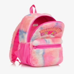 Billieblush Girls Faux Fur Backpack