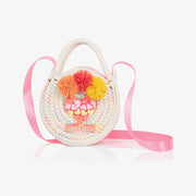 Billieblush Girls Ivory Woven Handbag (15cm)