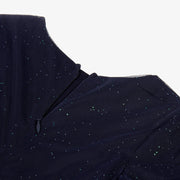 Billieblush Girls Navy Blue Sequinned Tulle Dress