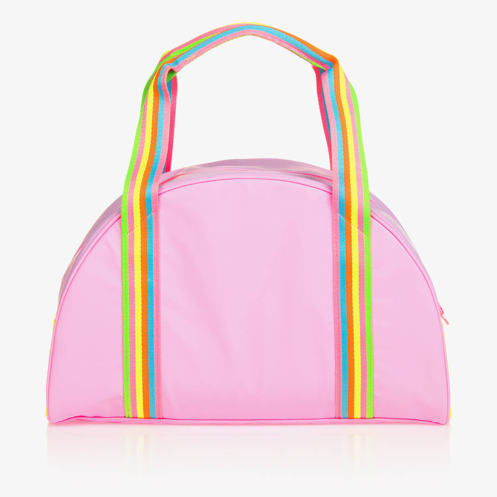 Billieblush Girls Neon Pink Faux Leather Bag (42cm)