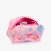 Billieblush Girls Faux Fur Pencil Case with Strap