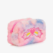 Billieblush Girls Faux Fur Pencil Case with Strap