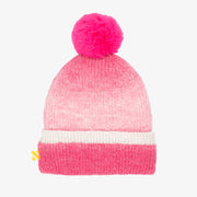 Billieblush Girls Pink Ombré Knitted Bobble Hat