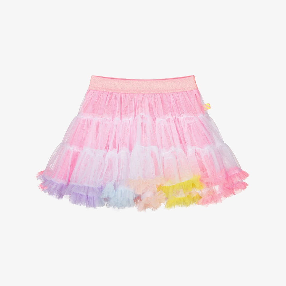 Billieblush Pink Ruffle Tulle Skirt