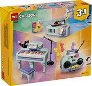 LEGO Creator 3-in-1 Music Decor Piano with Cat 31392