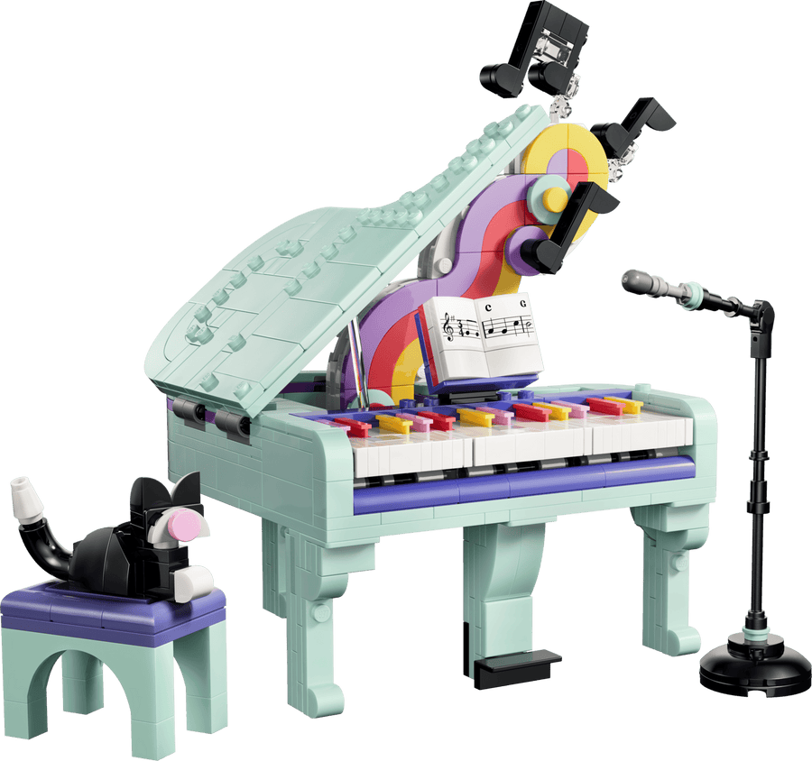 LEGO Creator 3-in-1 Music Decor Piano with Cat 31392