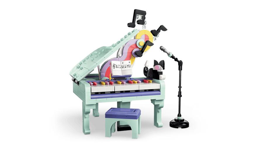 LEGO Creator 3-in-1 Music Decor Piano with Cat 31392