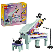 LEGO Creator 3-in-1 Music Decor Piano with Cat 31392