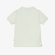 Boss Baby Boys Pale Green Cotton Piqué Polo Shirt