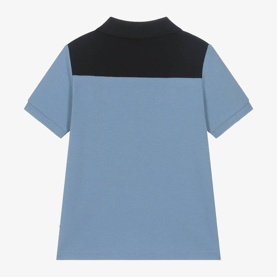 BOSS Color Block Short-Sleeved Polo