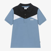 BOSS Color Block Short-Sleeved Polo