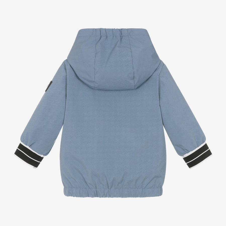 Boss Boys Blue Windbreaker Jacket