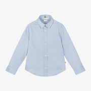 Boss Boys Blue Oxford Cotton Shirt