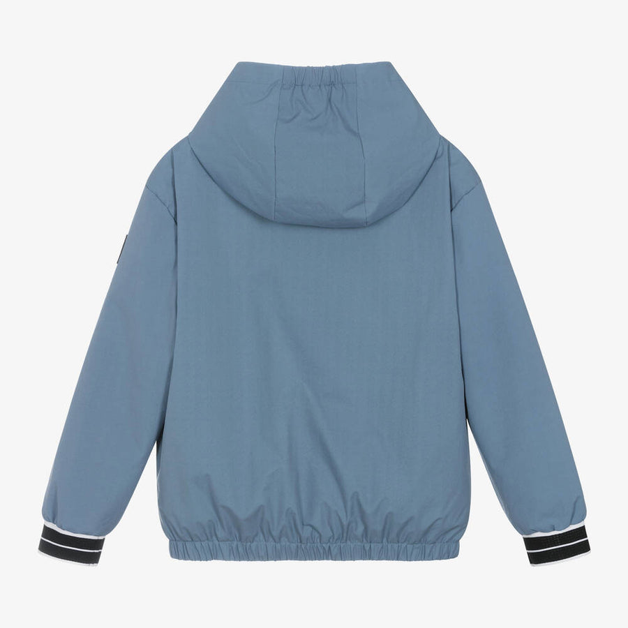 Boss Boys Blue Windbreaker Jacket
