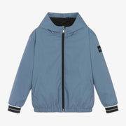 Boss Boys Blue Windbreaker Jacket