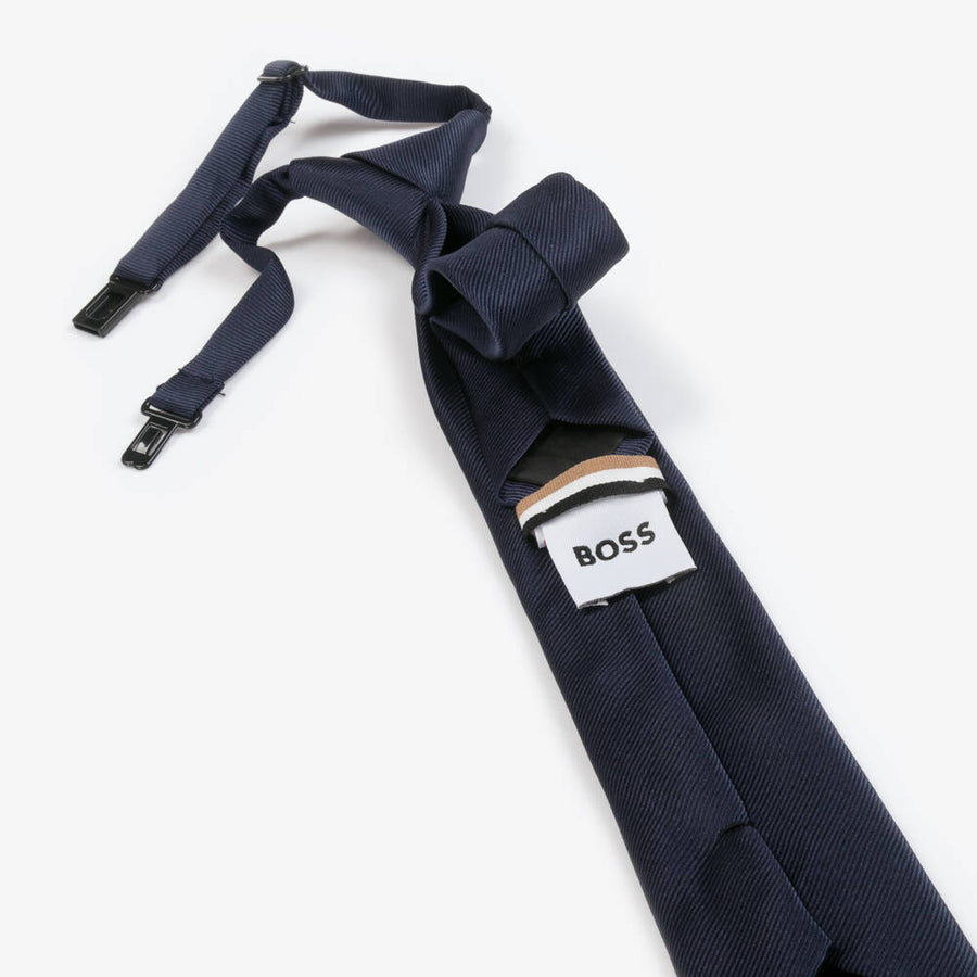Boss Navy Blue Tie