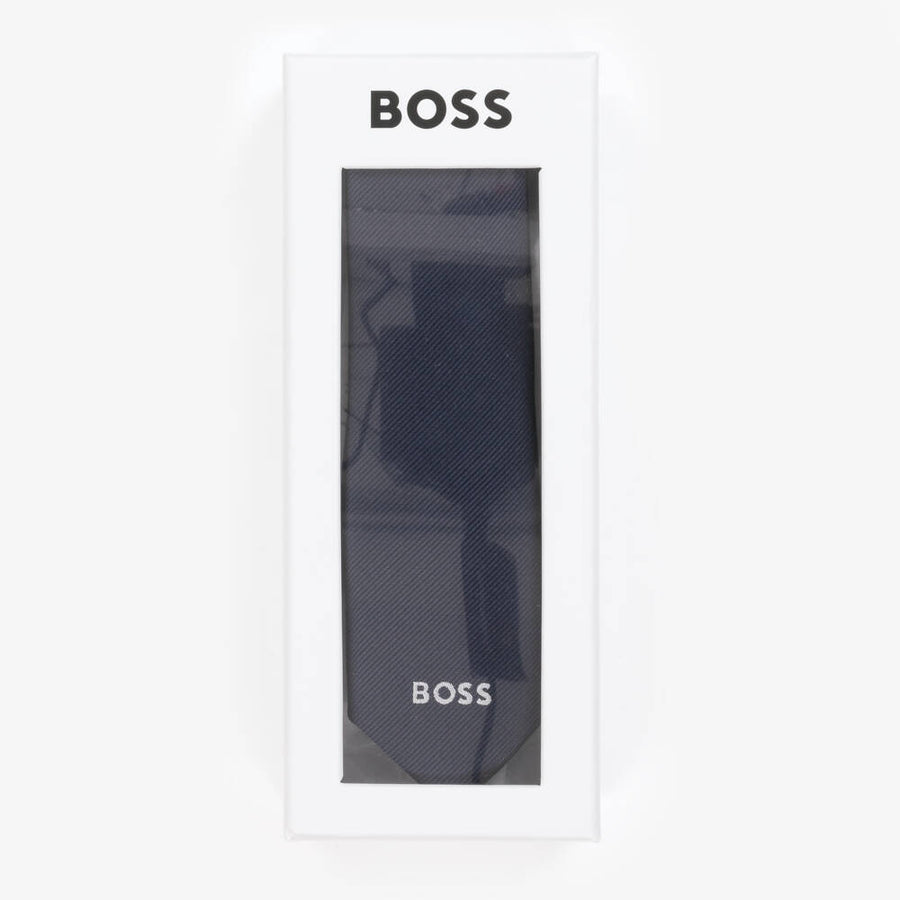 Boss Navy Blue Tie