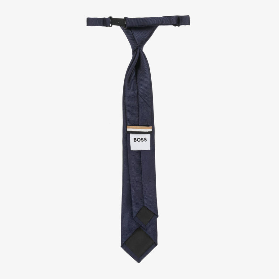 Boss Navy Blue Tie